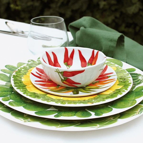 Салатник 21 см Taitu Peperoncini Dieta Mediterranea Vegetables