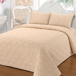 Тесса (беж) Покрывало 240х260