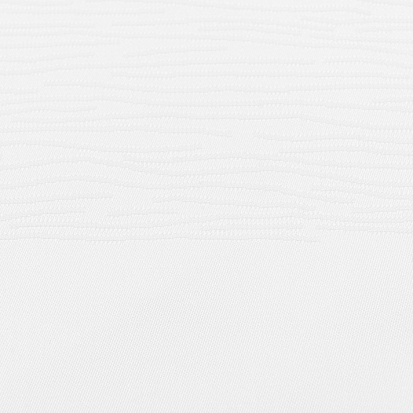 Скатерть жаккардовая с вышивкой 180 х 180 см Tkano Essential белый