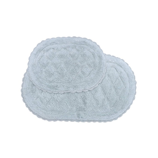 Набор ковриков для ванной Sofi de Marko Kimberly 2 шт голубой