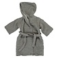 Халат из жатого хлопка 4-5 Y Tkano Essential серый