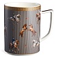 Кружка 720 мл Lefard Horse Club серая