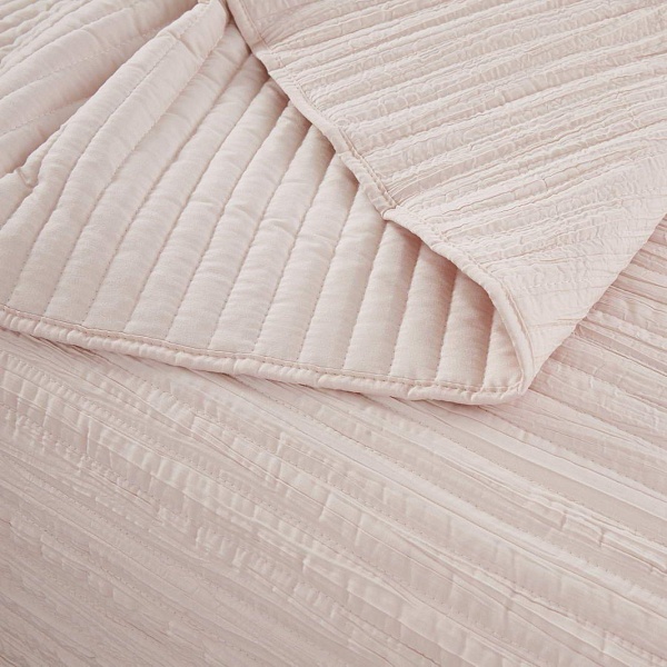 Комплект покрывало и наволочка 160 х 220 см Sofi de Marko Фрида пудра
