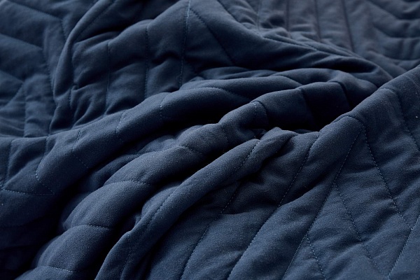 Мориц (синий) Покрывало 160х220