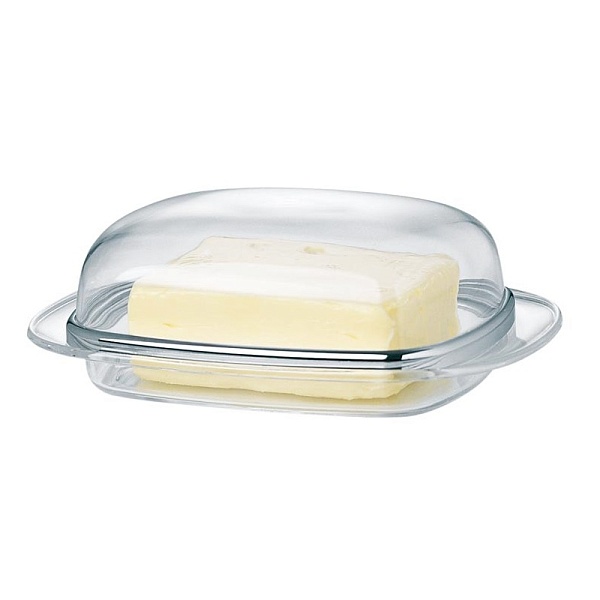 Масленка прозрачная/хром SUPERLINE