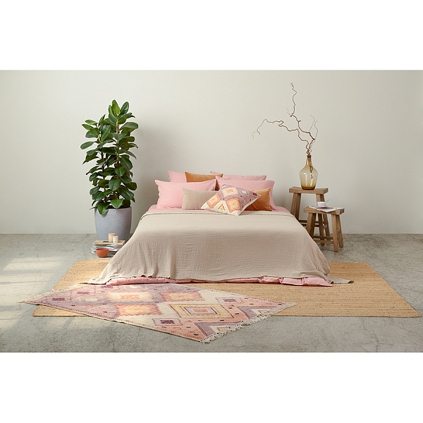 Чехол на подушку 45 х 45 см Tkano Ethnic лаванда