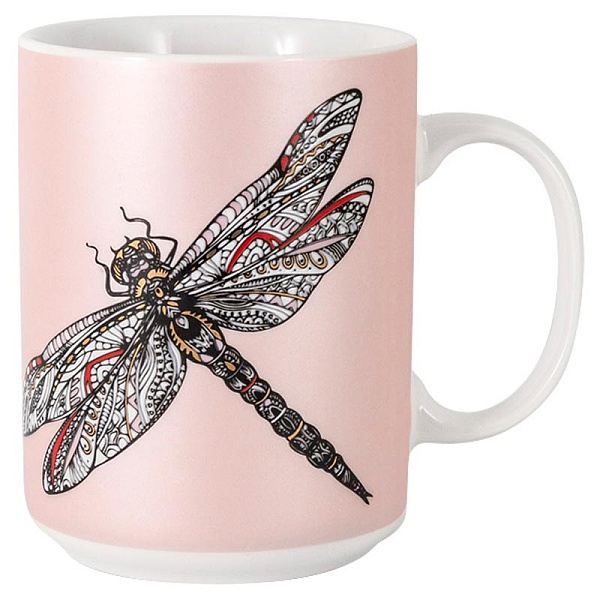 Кружка 400 мл Стрекоза Home & Style Wild