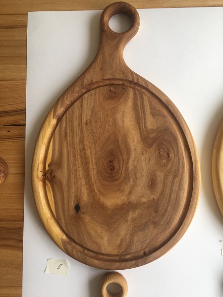 Доска "Хамон" 32см, с канавкой