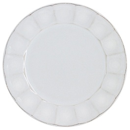 Тарелка закусочная 23 см Matceramica Paris белый