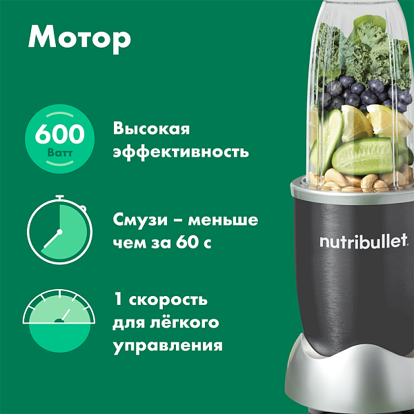 Блендер Nutribullet Original NB607DG