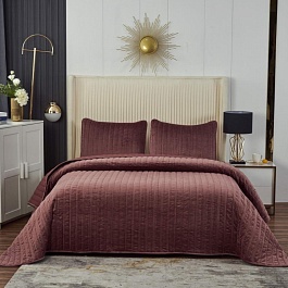 Комплект покрывало и наволочки Sofi de Marko Фердинанд чайная роза