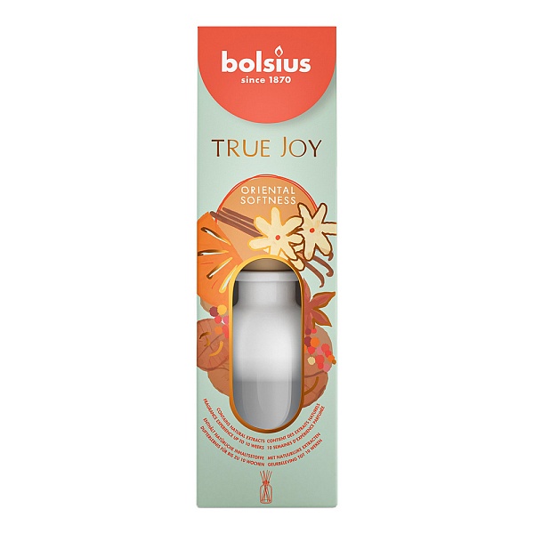 Диффузор ароматический 80 мл Bolsius True Joy Восточная мягкость