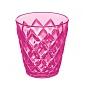Стакан CRISTAL S Koziol, прозрачный/розовый