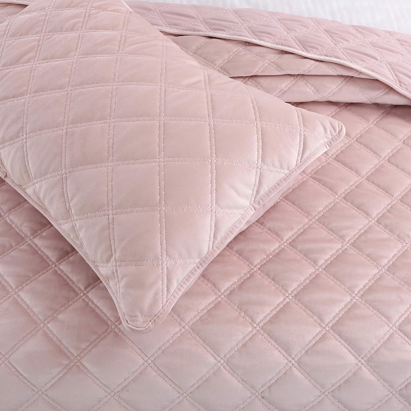 Комплект покрывало и наволочки 230 х 250 см Sofi de Marko Офира пудровый