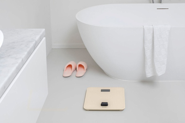Цифровые весы для ванной комнаты Brabantia Sink Side ReNew бежевый