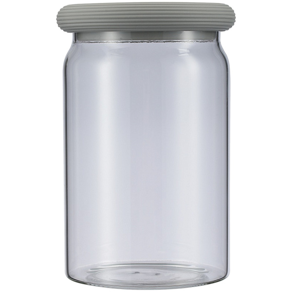 Банка для сыпучих продуктов стекло Regent inox Linea DESCO 0,75л  
