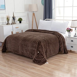 Покрывало 160 х 220 см Sofi de Marko Климентина шоколад