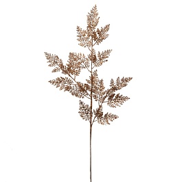 Ветка с глиттером 84 см Азалия коричневый