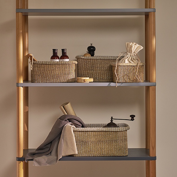 Набор из 4-х корзин для хранения Bergenson Bjorn Sustainable collection бежевый