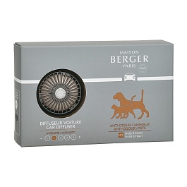 Автодиффузор-клипса Maison Berger Против запахов животных
