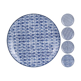 Тарелка 27,5 см "Blue Stamp" в ассортименте