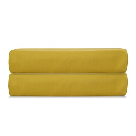 Простыня из сатина 240 х 270 см Tkano Essential горчичный