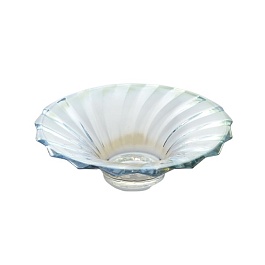 Фруктовница 35 см Bohemia Gold Picadelli зелёный