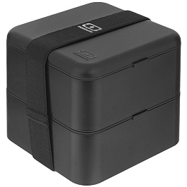 Ланч-бокс Monbento Square черный