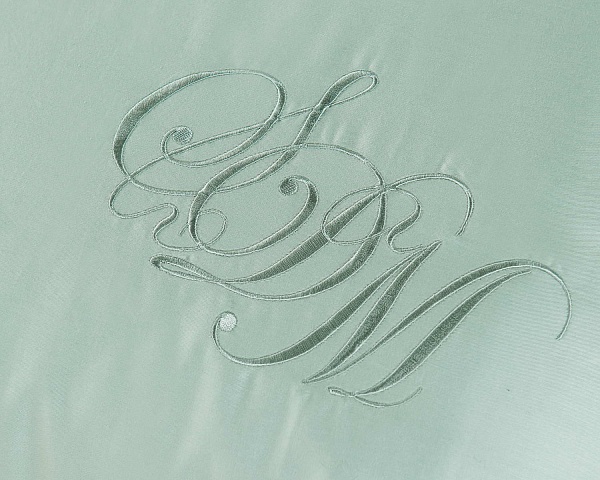 Комплект постельного белья евро Sofi de Marko Нельсон №11 зелёный