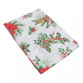Скатерть Новогодняя на стол Хэппи-5 140 х 180 см Grand Textil