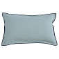 Чехол на подушку 50 x 30 см Tkano Essential фактурный хлопок голубой