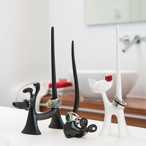 Подставка для колец Miaou чёрная