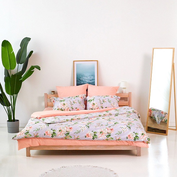 Пододеяльник 2сп.,180х220см, Floral Print Flower