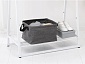 Складная корзина для белья 35 л Brabantia тёмно-серая