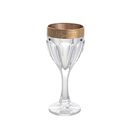 Набор бокалов для вина 190 мл Bohemia Gold Safari 6 шт