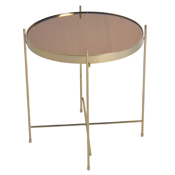 Стол josen, D42,7 см, золотой