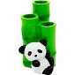 Стаканчик для зубных щёток Ridder Panda зелёный