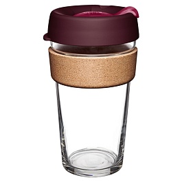 Кружка 454 мл KeepCup Brew Cork бордовый