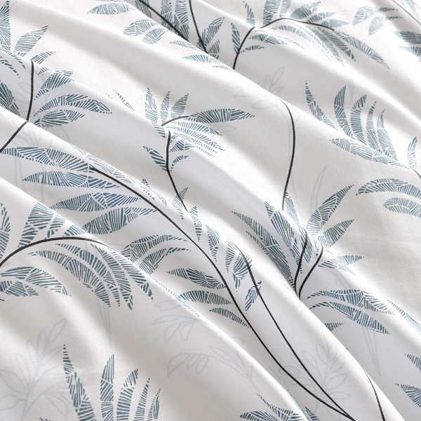 КПБ сатин Евро 4н Бетти голубой