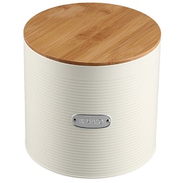 Банка для хранения irmel, 6,5 л, молочная