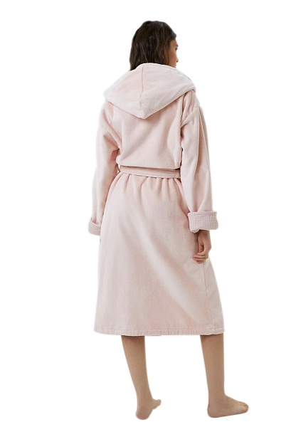 Халат махровый Sofi de Marko Аделия M пудра