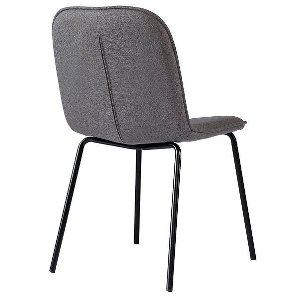 Набор из 4 стульев adrian, рогожка, темно-серые