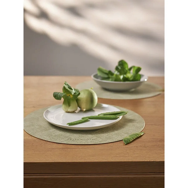 Набор салфеток сервировочных  Ø35 см Leanera мятные