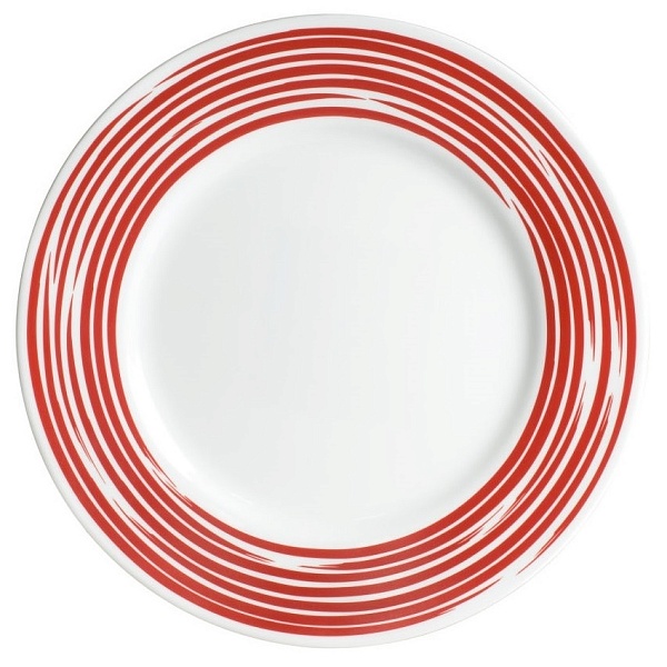 Тарелка обеденная 27 см Corelle Brushed Red