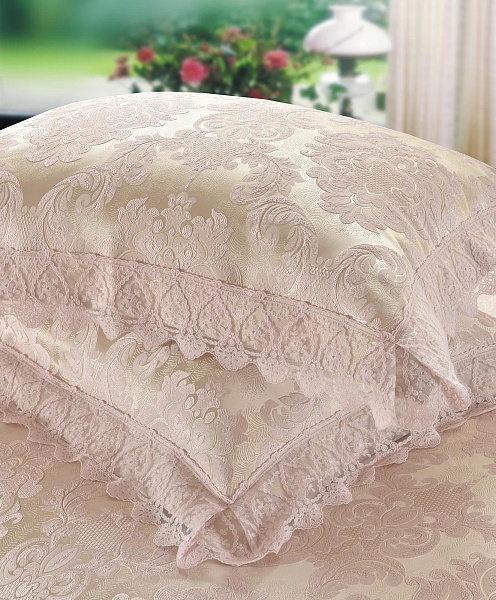 Комплект покрывало и наволочки 240 x 260 см Sofi de Marko Сабрина розовый