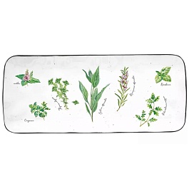 Блюдо прямоугольное 36 х 15,5 см Easy Life Herbarium фарфор