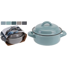 Кастрюля керамическая 13,5*10,5 см в ассортименте