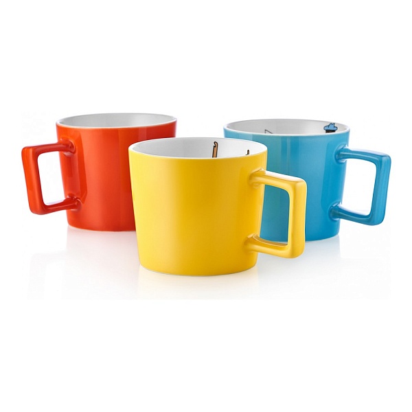 Кружка 400 мл LOVE FISH голубой