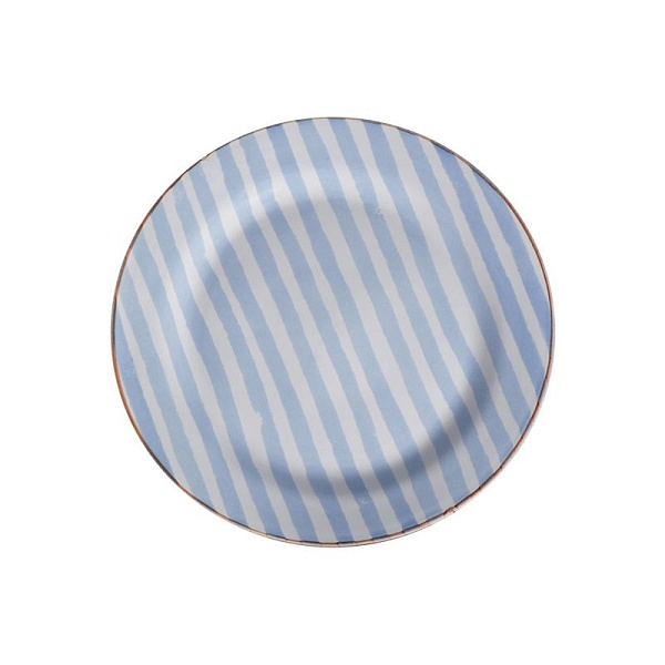 Тарелка с полями 260 мм в ассорт.