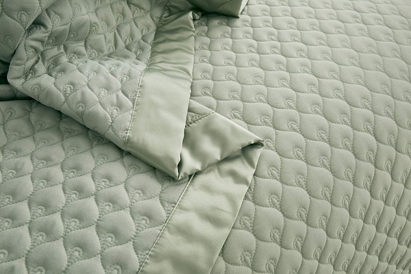 Комплект покрывало и наволочки 160 х 220 см Sofi de Marko Роксалана олива